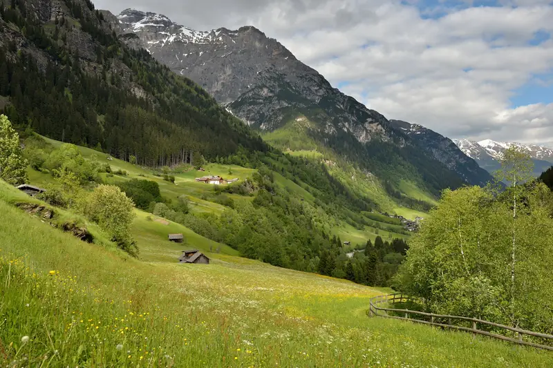 The Pflerschtal valley