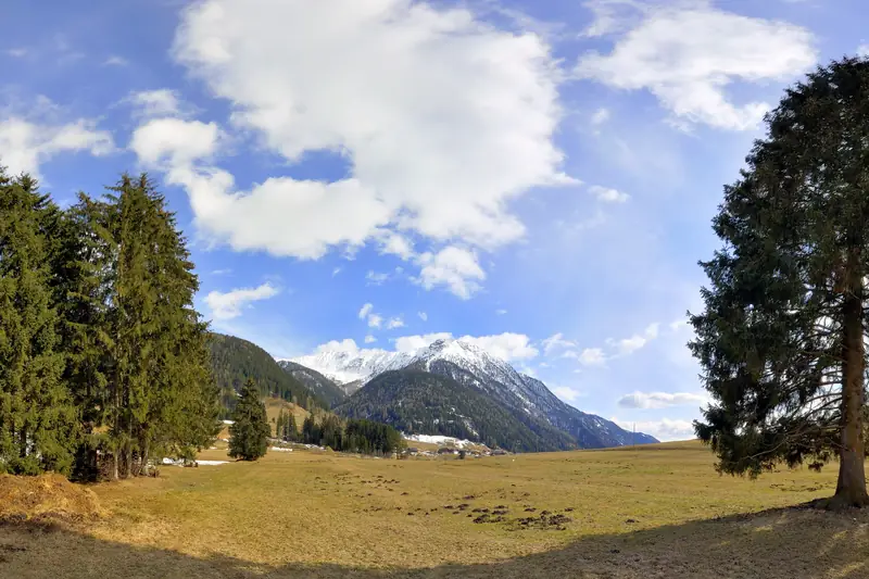 The Gsiesertal valley in spring